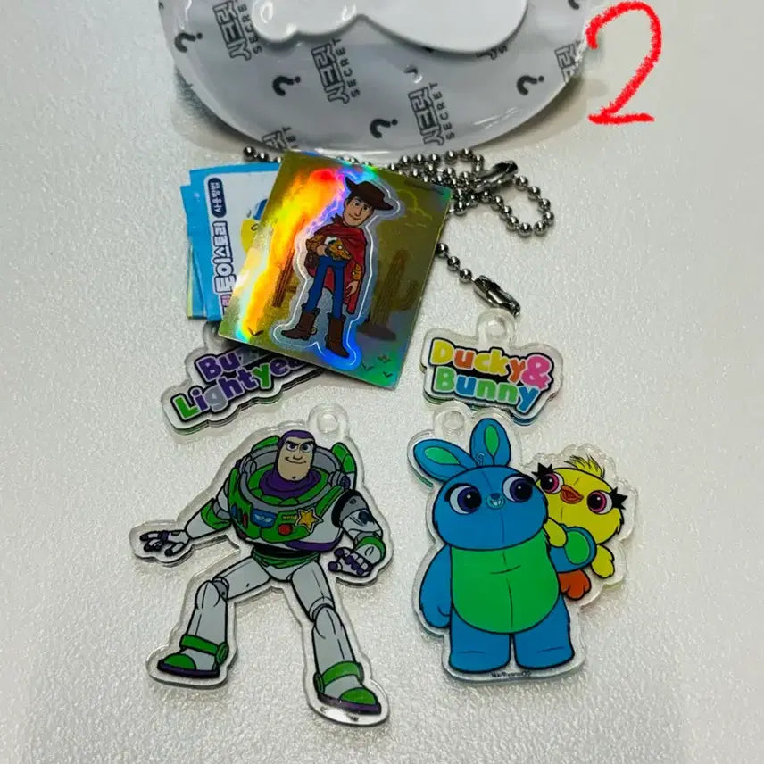 [BUNJANG] Kinder Joy Secret Toy Story 5 GS25 / [새상품]킨더조이 시크릿 토이스토리5 gs25