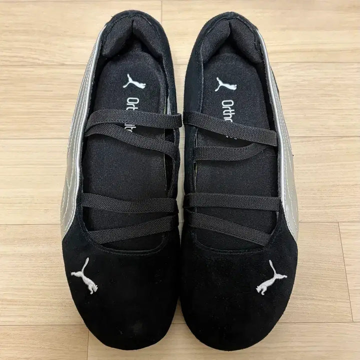 [BUNJANG] Puma Speedcat Ballett Suede Black/Silver Sneakers / 푸마 스피드캣 발렛 스웨이드 블랙/실버 (245)