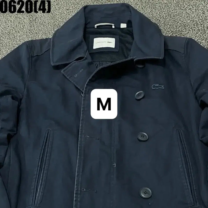[BUNJANG] Lacoste Navy Vintage Coat / [M] 라코스테 | 네이비 코트 (빈티지 0620)
