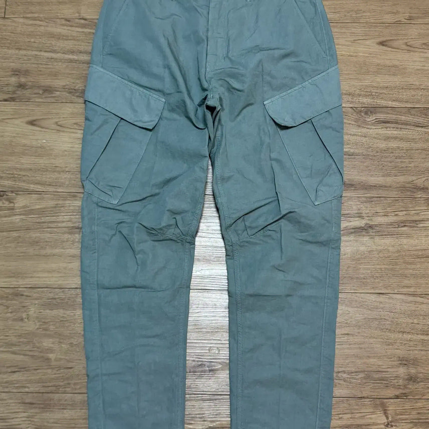 [BUNJANG] Stone Island Shadow Project Cargo Pants Sage Green Cotton Linen Blend / (46)스톤아일랜드 쉐도우프로젝트 카고 팬츠 세이지 그린