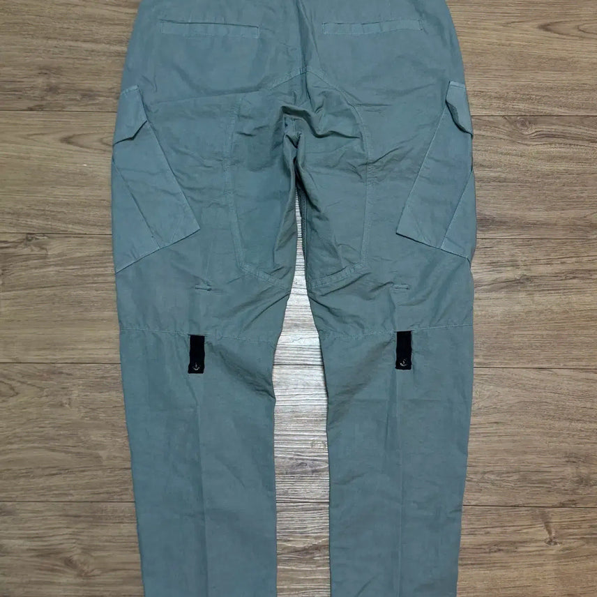 [BUNJANG] Stone Island Shadow Project Cargo Pants Sage Green Cotton Linen Blend / (46)스톤아일랜드 쉐도우프로젝트 카고 팬츠 세이지 그린
