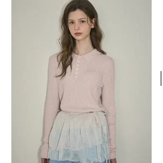 [BUNJANG] Our Nostalgia Collar Knit / 아우어노스텔지아 카라니트