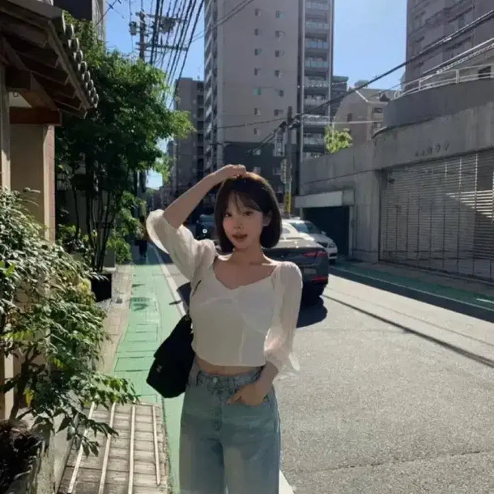[BUNJANG] Soverry Plia Blouse 26 Ver. / 소버샵 플리아 블라우스 plia blouse 26 ver