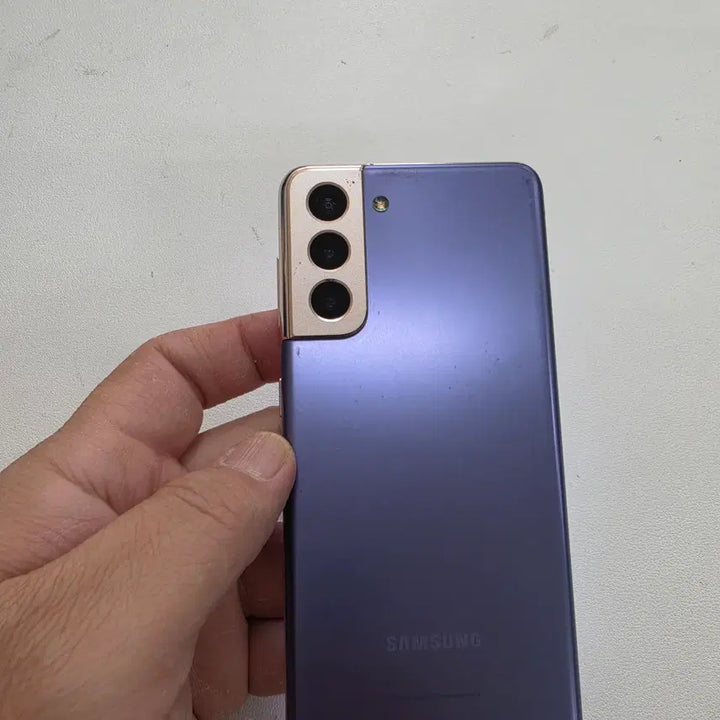 [BUNJANG] Samsung Galaxy S21 Violet 256GB Used Phone / 갤럭시 S21바이올렛 무잔상 정상공기기 중고폰