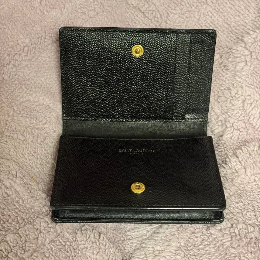 [BUNJANG] Saint Laurent Matelassé Card Holder / 입생로랑 마틀라세 카드지갑
