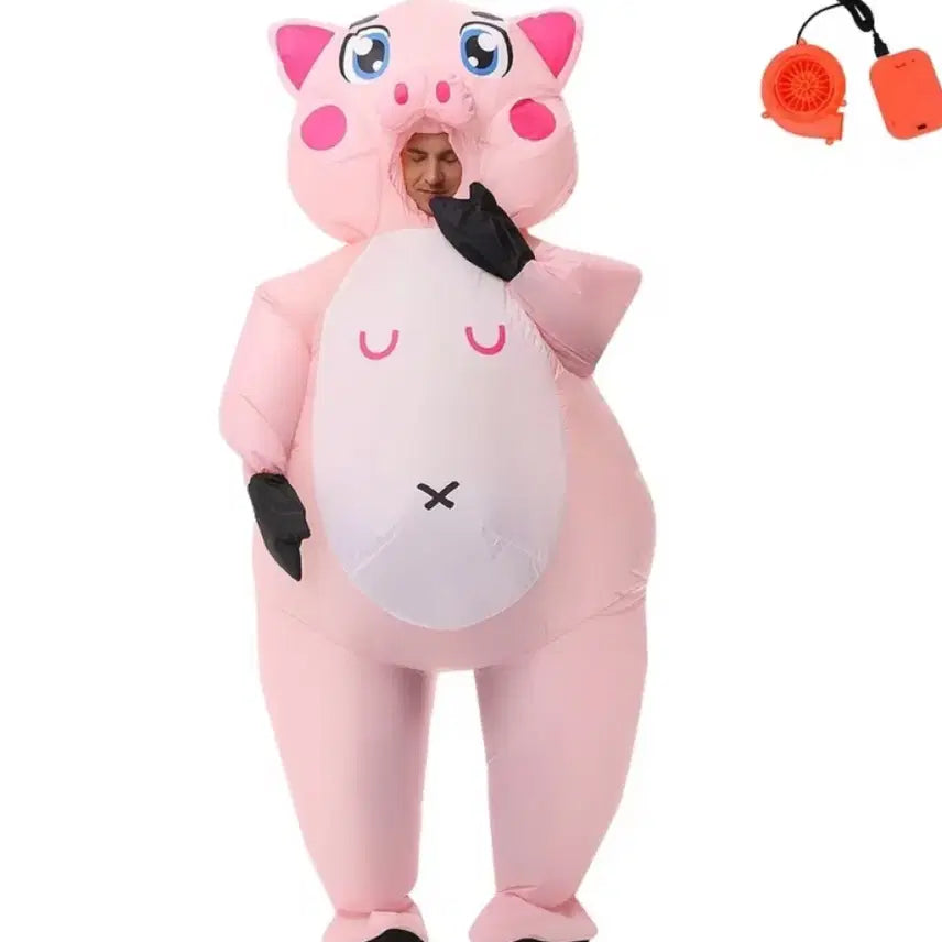 [BUNJANG] Inflatable Pig Costume Outfit / 돼지풍선옷