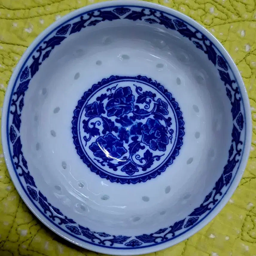 [BUNJANG] Qinghua White Porcelain Baktae Longgi Ware Tea Bowl / 청화백자 박태영롱자기 다완