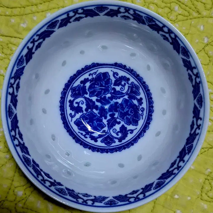 [BUNJANG] Qinghua White Porcelain Baktae Longgi Ware Tea Bowl / 청화백자 박태영롱자기 다완