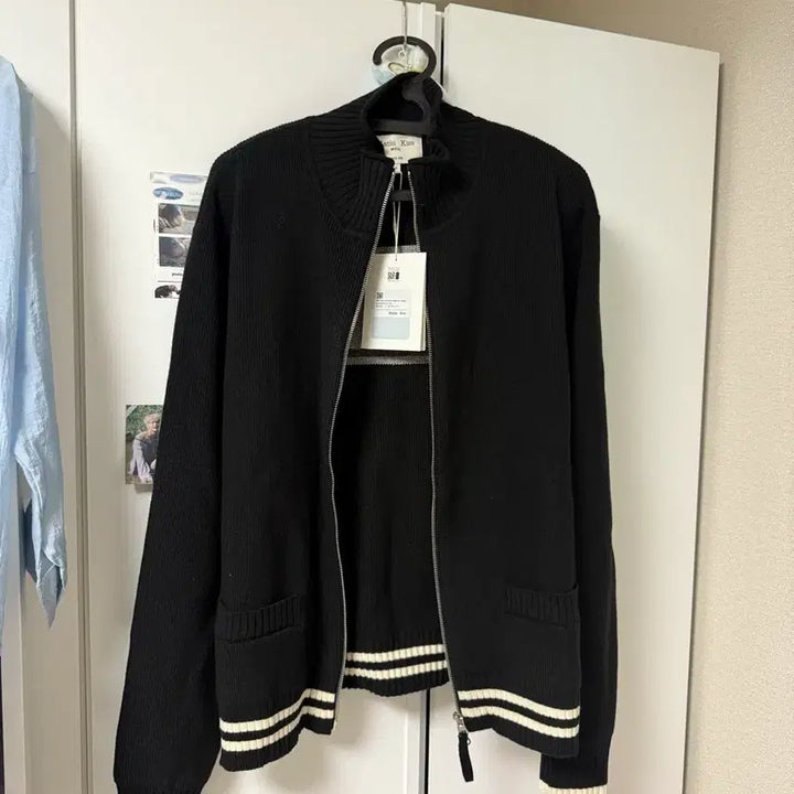 [BUNJANG] Matinkim Black Cardigan / 마뗑킴 가디건