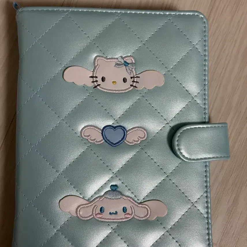 [BUNJANG] Sanrio Hello Kitty Yumemiru 6-Ring Binder Diary Photocard Holder / 산리오 키티 유메미루 6공 바인더 다이어리 포카