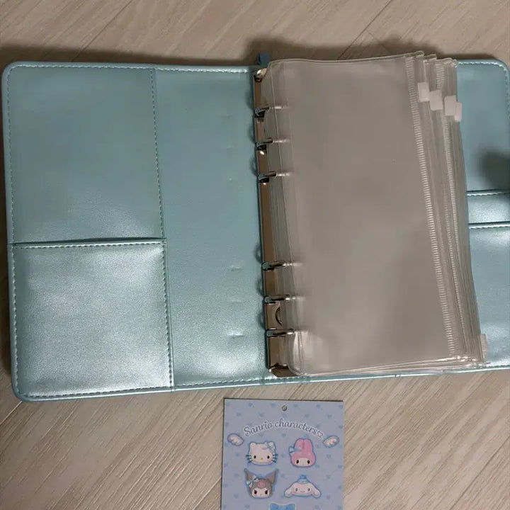 [BUNJANG] Sanrio Hello Kitty Yumemiru 6-Ring Binder Diary Photocard Holder / 산리오 키티 유메미루 6공 바인더 다이어리 포카