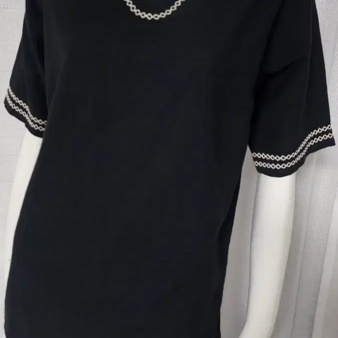 [BUNJANG] NICE CLAUP Black Top / 상태굿 검정 NICE CLAUP 상의