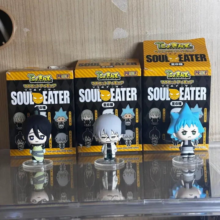 [BUNJANG] Soul Eater Anime Figure 3-Set (Tsubaki / Frankenstein&