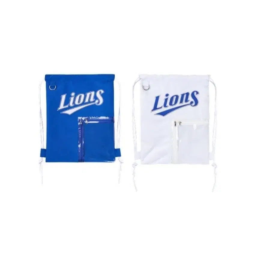 [BUNJANG] Samsung Lions Reversible Gym Sack / 삼성라이온즈 리버시블 양면 짐색 판매합니다