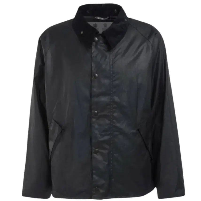 [BUNJANG] Barbour OS Transport Wax Jacket (MWX1678BK91) Black Size 38 / 바버 OS 트랜스포트 왁스 자켓(MWX1678BK91) 미착용 새제품