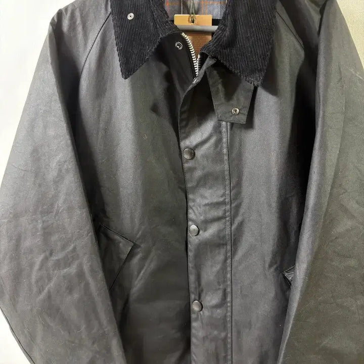 [BUNJANG] Barbour OS Transport Wax Jacket (MWX1678BK91) Black Size 38 / 바버 OS 트랜스포트 왁스 자켓(MWX1678BK91) 미착용 새제품