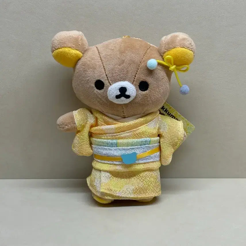 [BUNJANG] Rilakkuma Kimono Plush Keychain / 기모노 리락쿠마 인형 키링