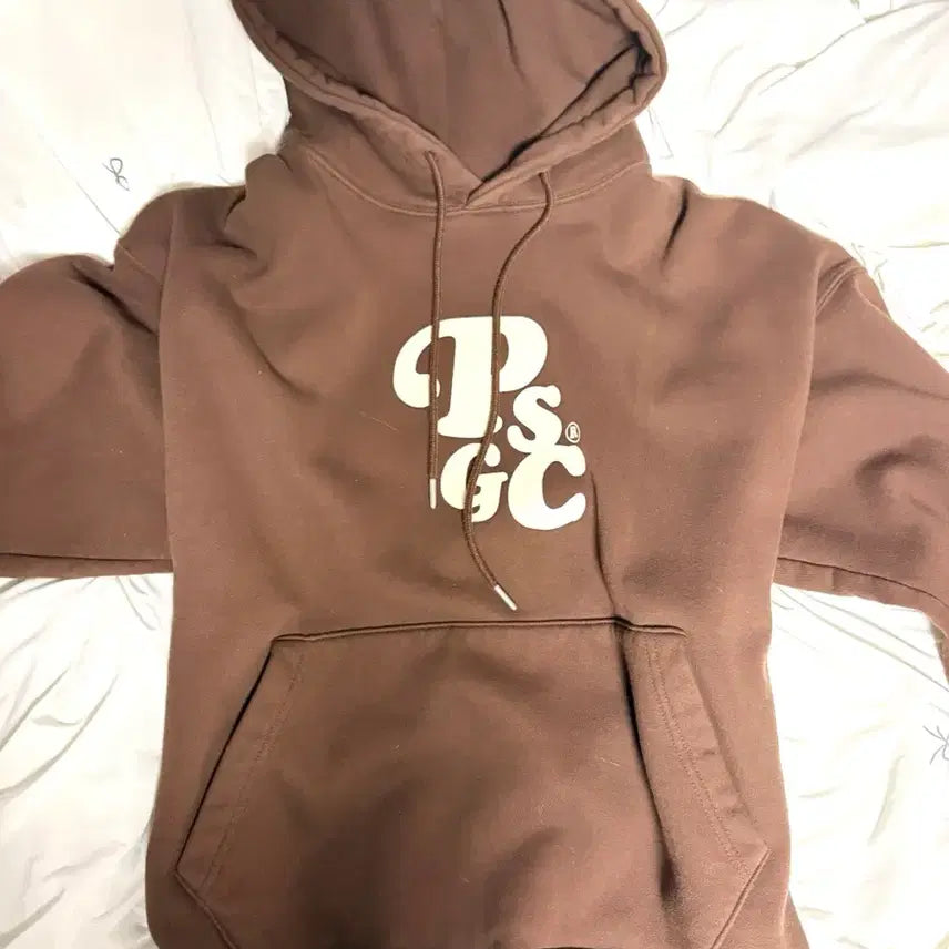 [BUNJANG] Brown Fleece Hoodie / 브라운 기모 후드티