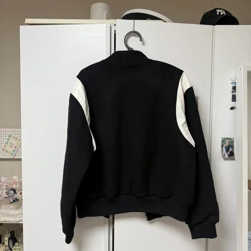 [BUNJANG] Satur Stadium Jacket Black / 세터 satur 스타디움 자켓 블랙