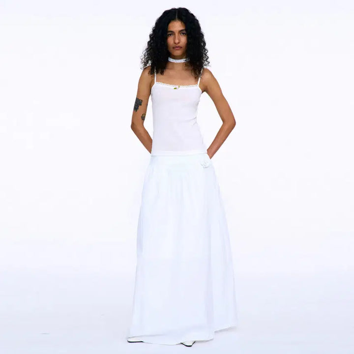 [BUNJANG] PARTIMENTO Floral Maxi Skirt / 파르티멘토(PARTIMENTO) 플로럴 맥시스커트 55-66 새상품