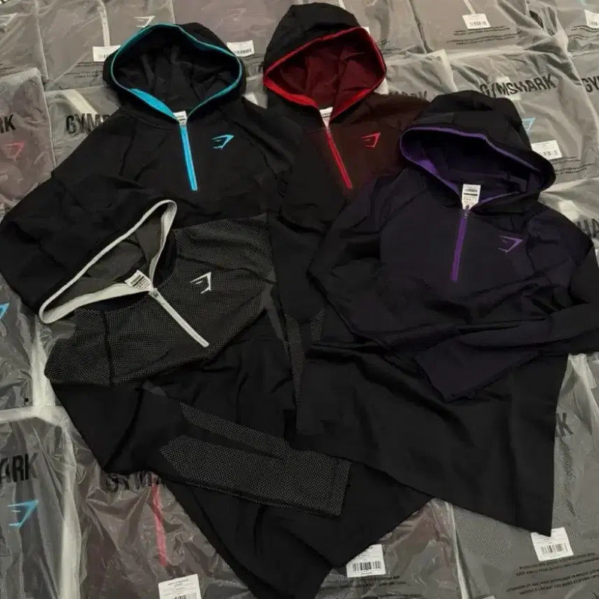 [BUNJANG] Gymshark Onyx V5 Hoodie - Size S / 짐샤크 오닉스 v5 후드 s 판매