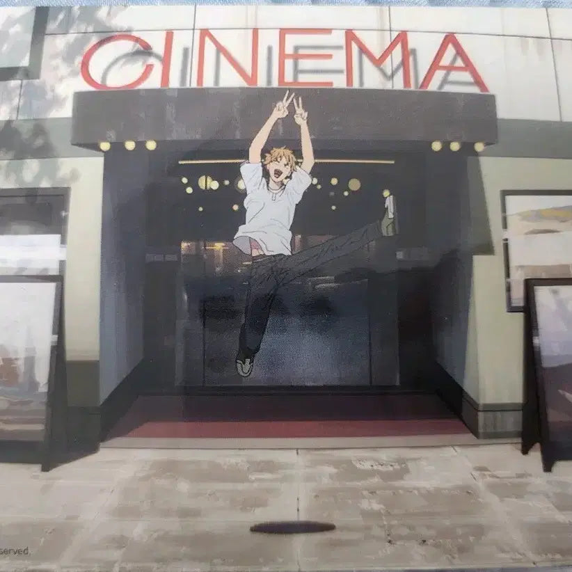 [BUNJANG] Chainsaw Man Movie Postcard / 체인소맨 영화 증정 엽서