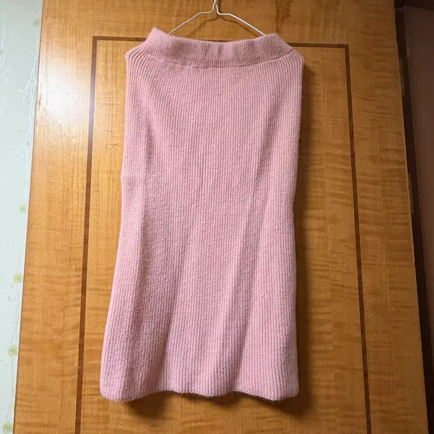 [BUNJANG] Pink Knit Skirt / 핑크색 니트 스커트