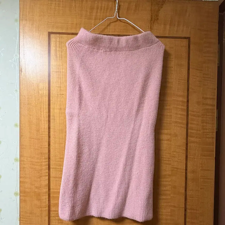[BUNJANG] Pink Knit Skirt / 핑크색 니트 스커트