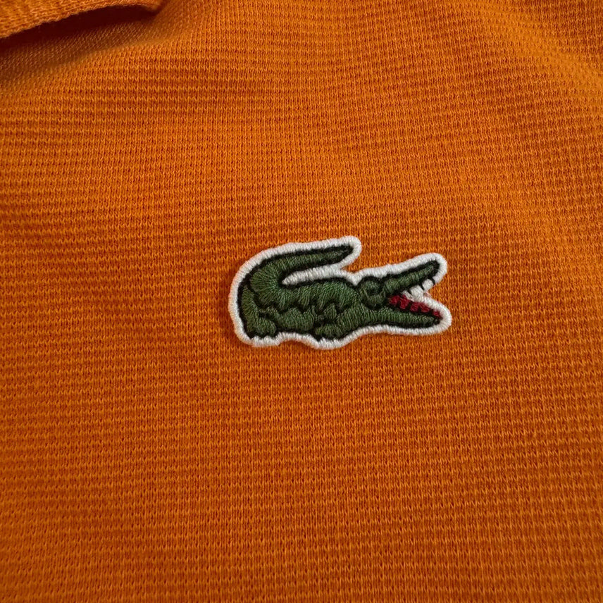[BUNJANG] Lacoste Cotton Polo Shirt Orange US S (95) / (95)라코스테 코튼 카라티 오렌지