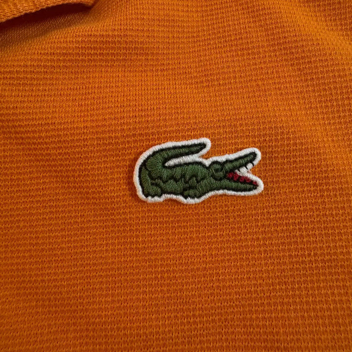 [BUNJANG] Lacoste Cotton Polo Shirt Orange US S (95) / (95)라코스테 코튼 카라티 오렌지