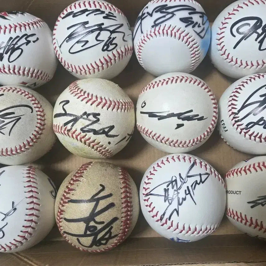 [BUNJANG] Collection of Signed Baseball Balls / 사인볼 정리4