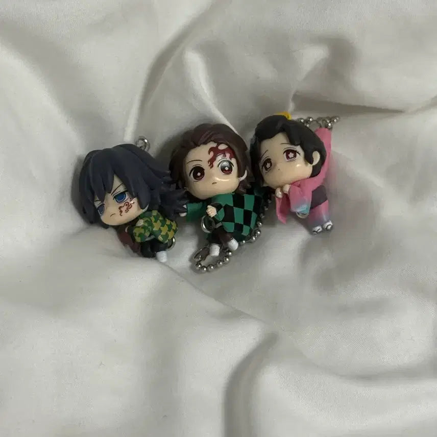 [BUNJANG] Demon Slayer: Kimetsu no Yaiba Mugen Train Arc Gachapon Set / 귀멸의 칼날 대롱가챠 3종 일광