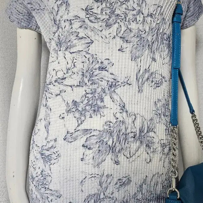 [BUNJANG] Pleats Me Poly Long Top / 플리츠미 상태굿 폴리 롱상의..