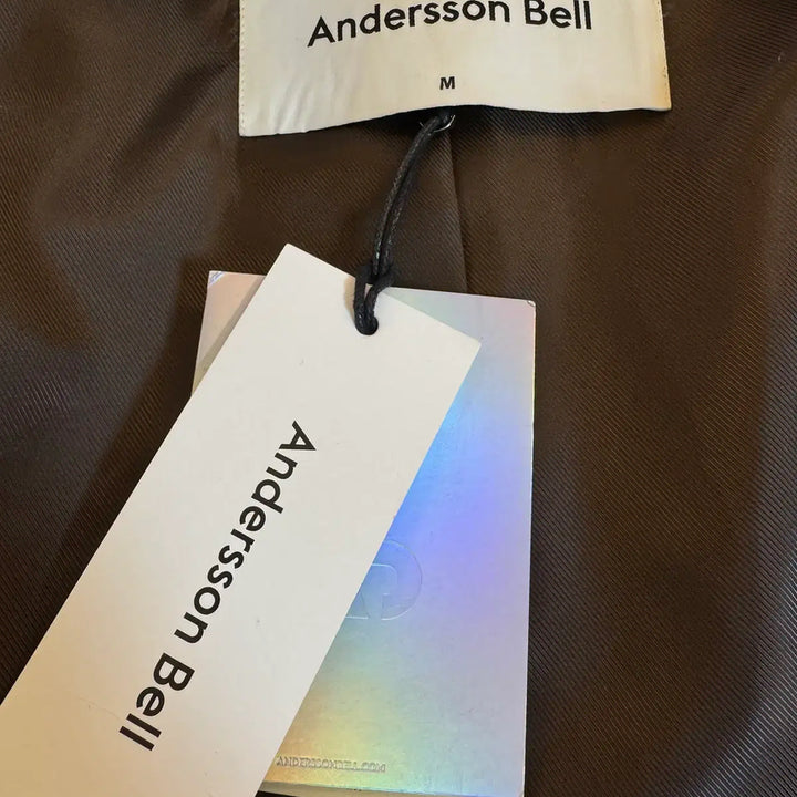 [BUNJANG] Andersson Bell Athens Check Double-Breasted Jacket Brown / (M)앤더슨벨 아테네 체크 더블 브레스트 자켓 브라운