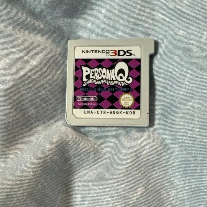 [BUNJANG] Nintendo 3DS Persona Q: Shadow of the Labyrinth Game / 닌텐도 3DS 페르소나 Q 섀도우 오브 더 라비린스 게임