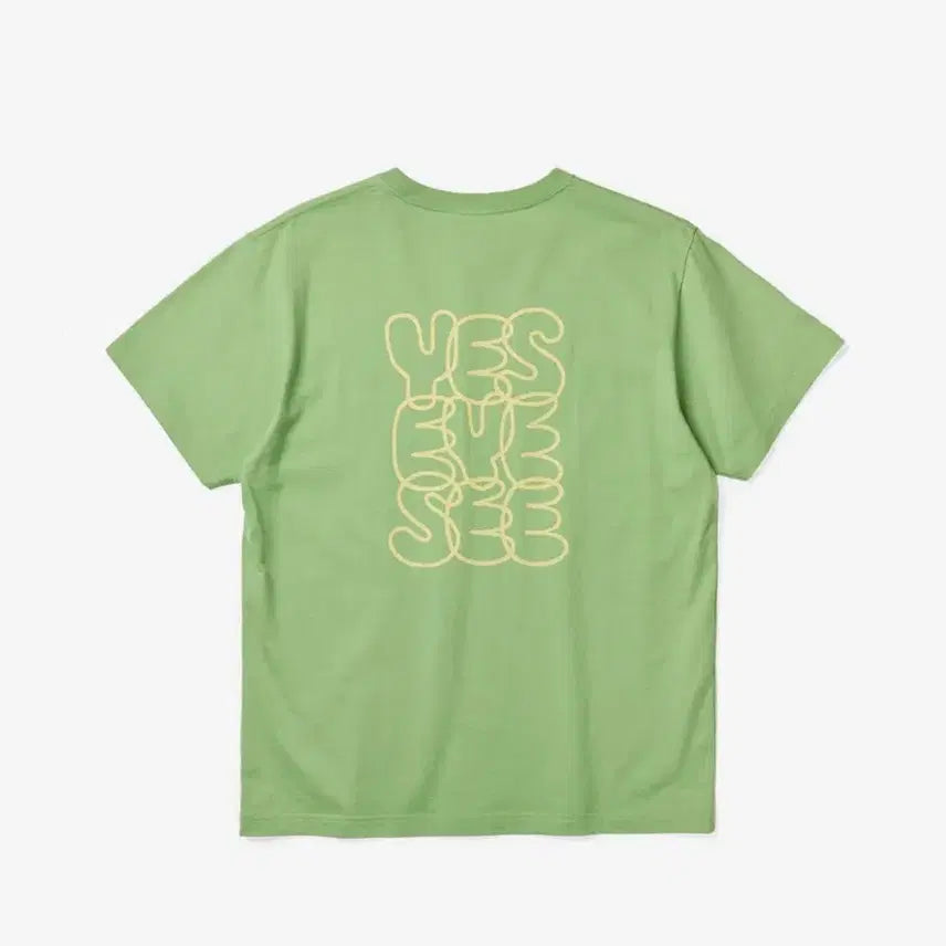 [BUNJANG] YESEYESEE C-logo T-shirt Light Green XL / 예스아이씨 C-logo 반팔 라이트그린 XL