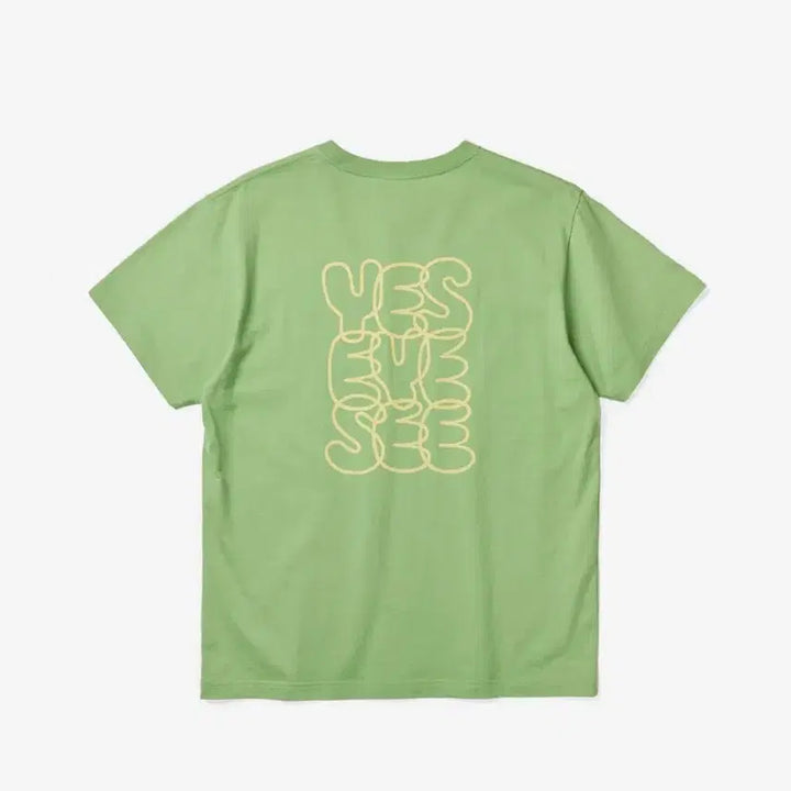 [BUNJANG] YESEYESEE C-logo T-shirt Light Green XL / 예스아이씨 C-logo 반팔 라이트그린 XL