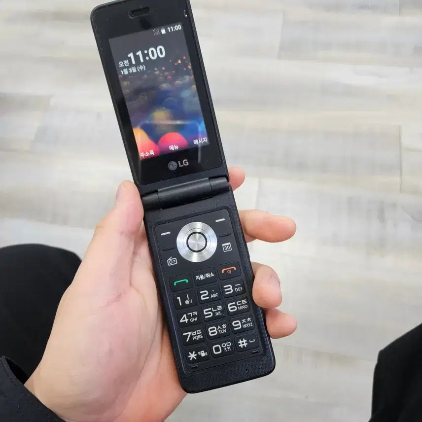 [BUNJANG] Gongshinphone Y110 Folder Phone - Black / 실사진 공신폰 Y110 폴더폰 블랙 팝니다 정상해지 중고폰 할인가능