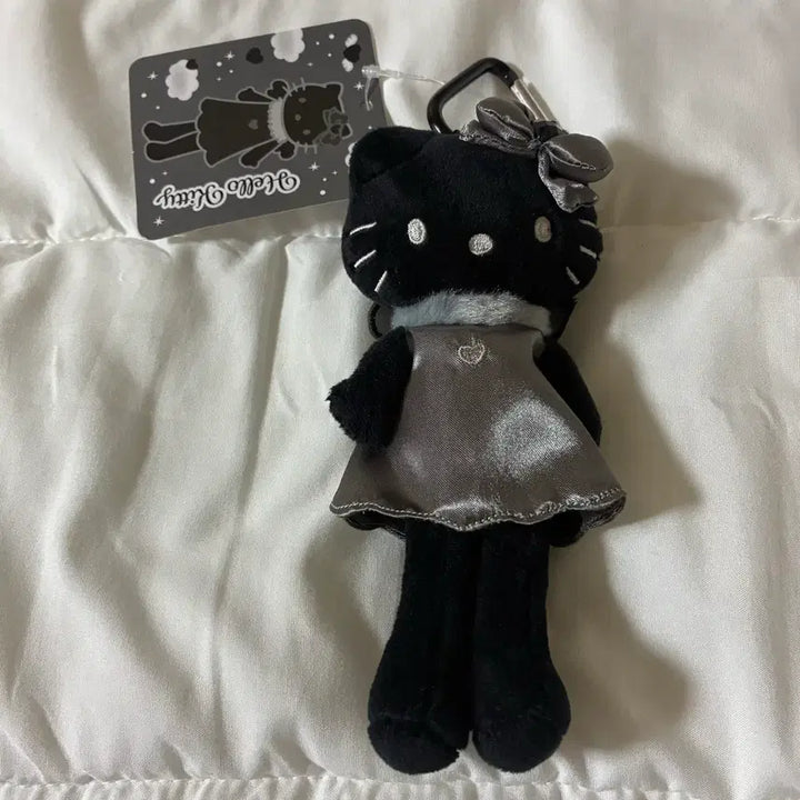 [BUNJANG] Sanrio Long Leg Black Kitty Mascot / 산리오 롱다리 블랙엔젤 헬로키티 마스코트