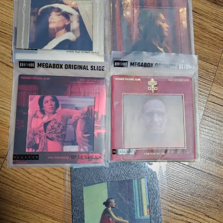 [BUNJANG] Megabox Original Slide 5-Piece Bundle Set / 메가박스 오리지널 슬라이드 5종 일괄
