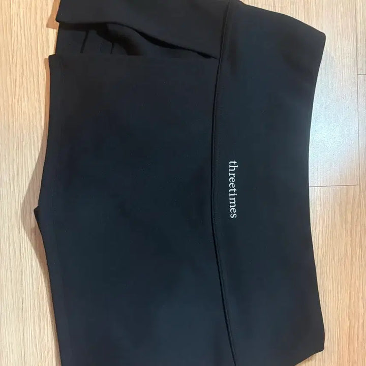 [BUNJANG] 3 Times Stams Black Skirt / 쓰리타임즈 스탐스 블랙 스커트 치마