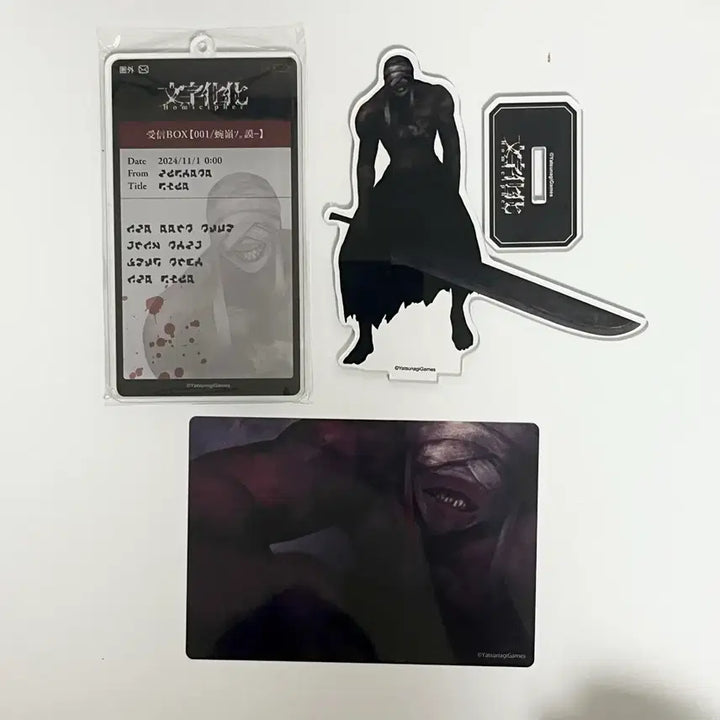 [BUNJANG] Homies Cypher Machete B-3 Acrylic Stand C-3 Keychain Bromide / 호미사이퍼 DMM 마체테 B-3 아크릴 스탠드 C-3 키홀더 브로마이드
