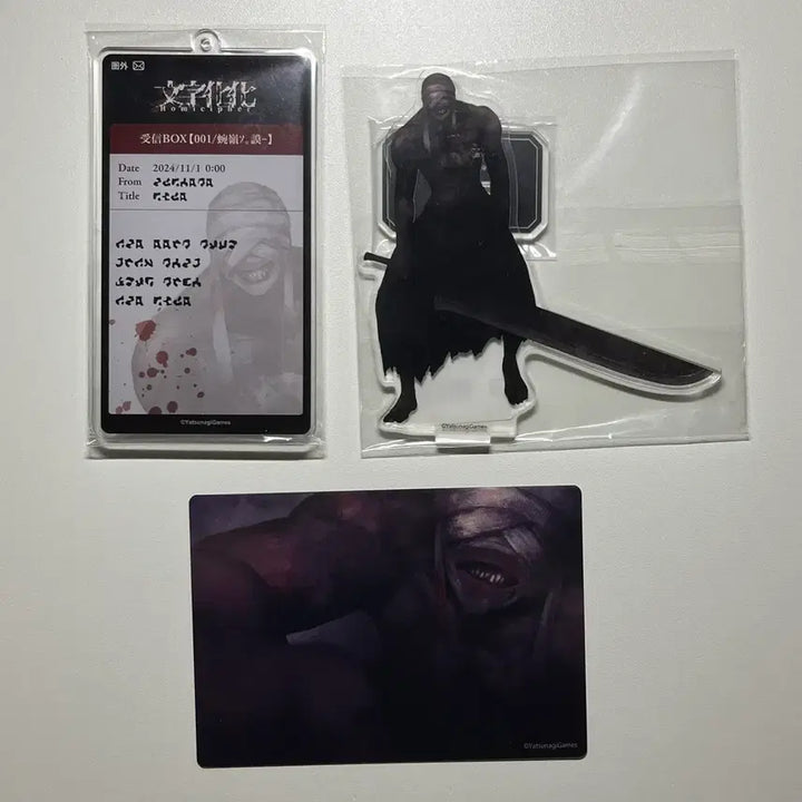 [BUNJANG] Homies Cypher Machete B-3 Acrylic Stand C-3 Keychain Bromide / 호미사이퍼 DMM 마체테 B-3 아크릴 스탠드 C-3 키홀더 브로마이드