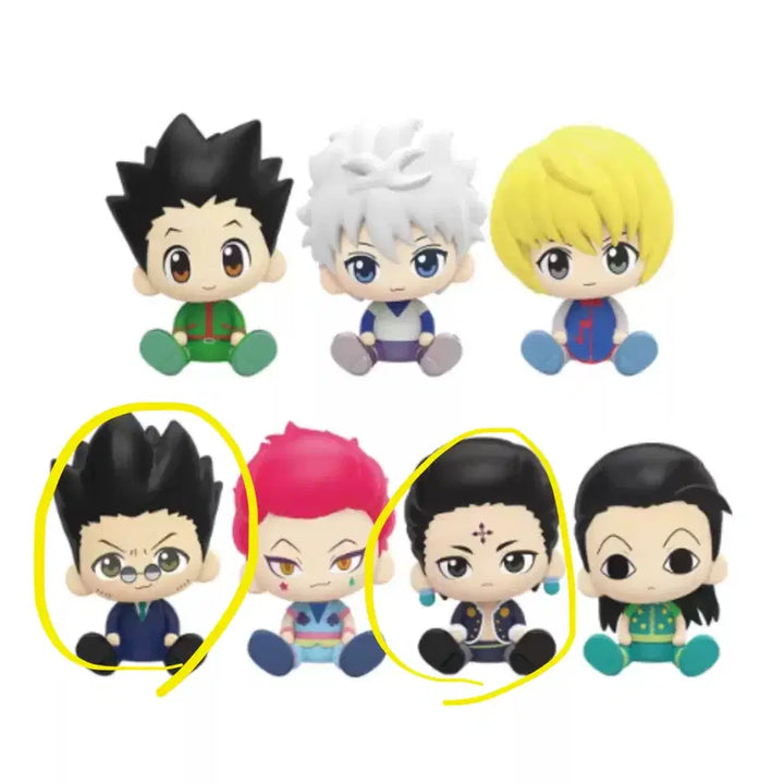 [BUNJANG] Hunter x Hunter Rurusetia Leorio &amp; Chrollo Bundle Set / 헌터헌터 눌셋 레오리오 클로로 일괄판매