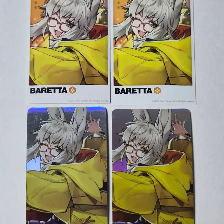 [BUNJANG] Lord of Heroes Bareta Photocard Card Coaster Bundle Set / 로드오브히어로즈 로오히 바레타 포토카드 카드 코스터 일괄