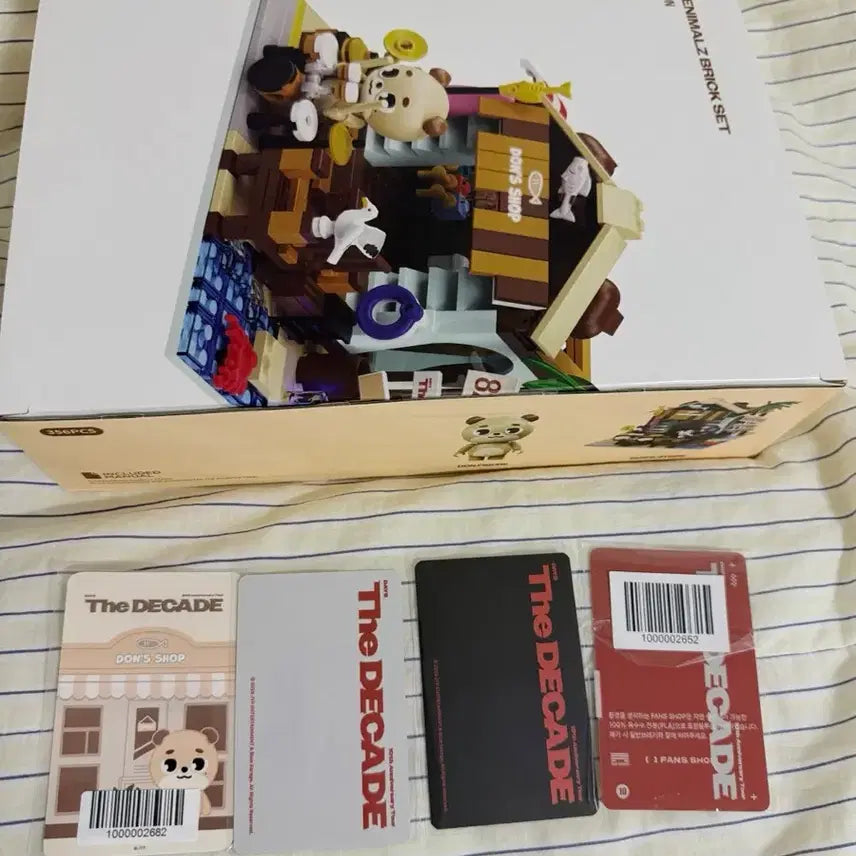 [BUNJANG] Day6 Denimals Brick Set Don + Dowoon Photocard Bundle / 미개봉,원가이하) 브릭세트 돈 + 도운 포카4장 데이식스 데니멀즈 레고