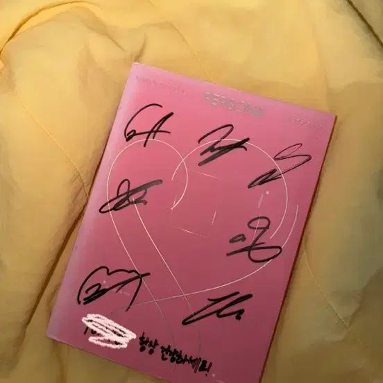 [BUNJANG] BTS PERSONA Album Autographed / 방탄소년단 PERSONA 앨범 친필 사인