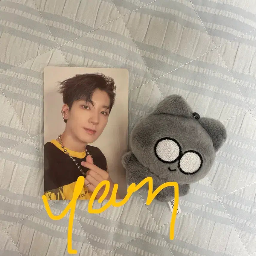 [BUNJANG] SEVENTEEN Wonwoo Wonwoongnyang 6cm Doll Photocard Bundle Set / 세븐틴 원우 원웅냥 6cm 인형 포카