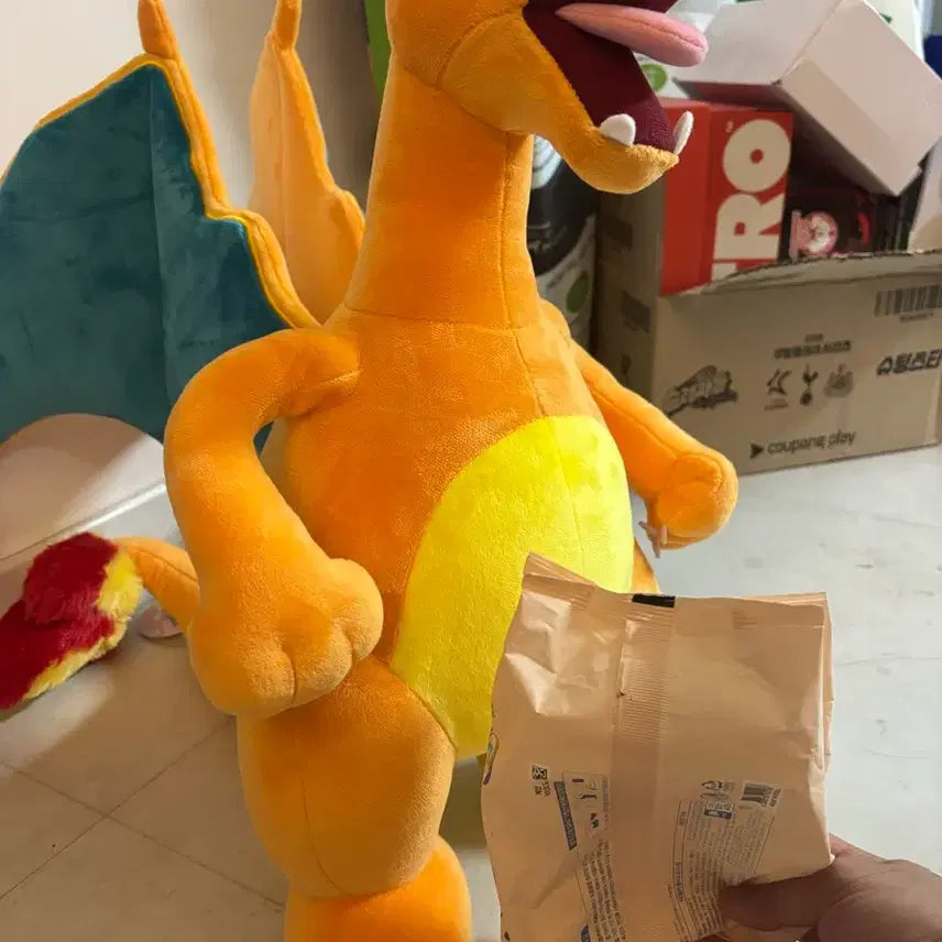 [BUNJANG] Pokemon Large Charizard Plush / 마지막 할인) 포켓몬스터 대형 리자몽 인형