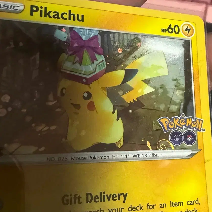 [BUNJANG] Pokemon Card Pikachu Gift Delivery SWSH234 Swirl / 포켓몬카드 피카츄 기프트 딜리버리 SWSH234 스월있음
